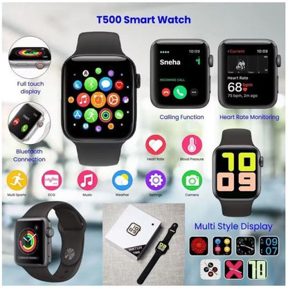 Buy 1 Get 1 Free Smartwatch T500 Ultra Smartwatch